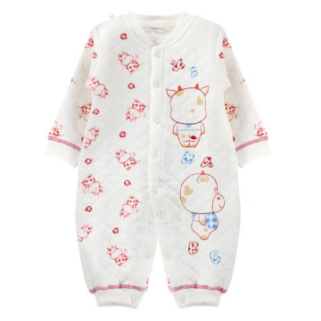 Cotton Long-Sleeved Warm Baby Romper